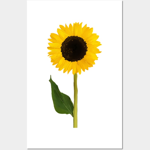 Sunflower Wall Art by TwistedPenguin